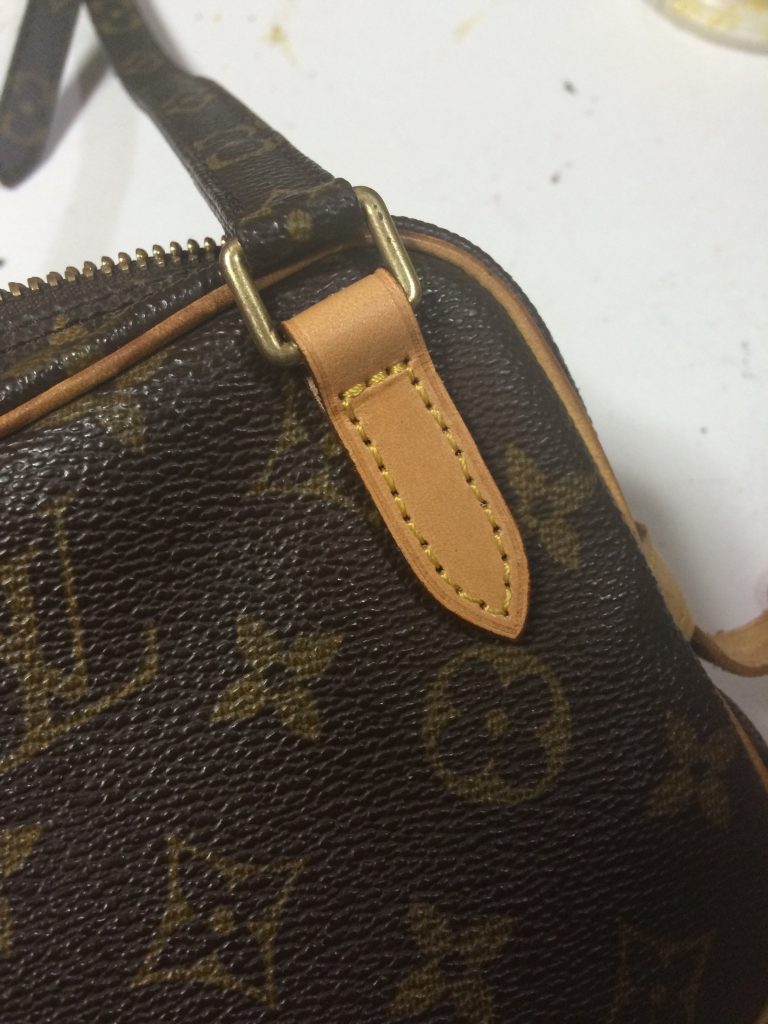 税込) VUITTON LOUIS ルイヴィトン 修理跡 セカンドバッグ