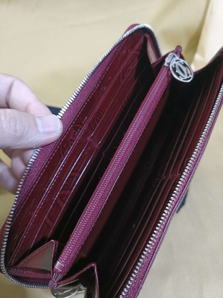 カルティエ　財布　修理